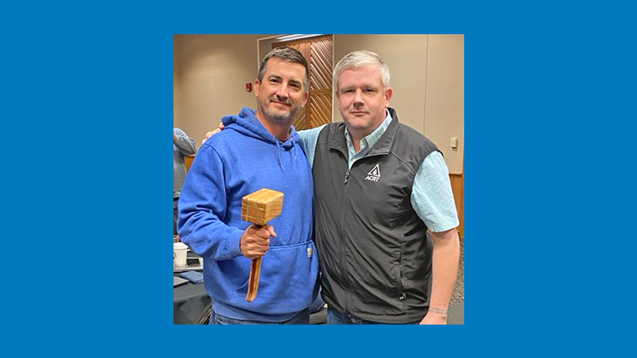 Inaugural Hammer of Honor Recipient: Eric Morales