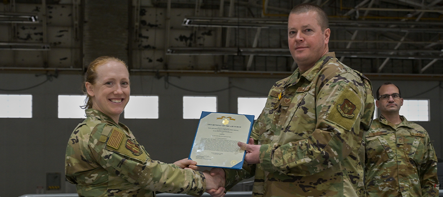 ACRT Consulting Utility Forester Recognized by USAF for Heroism
